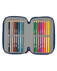 Astuccio per la Scuola con Accessori Super Mario Trick Rosso Blu scuro 12,5 x 19,5 x 5,5 cm 37 Pezzi Astuccio per la Scuola con Accessori Super Mario Trick Rosso Blu scuro 12,5 x 19,5 x 5,5 cm 37 Pezzi