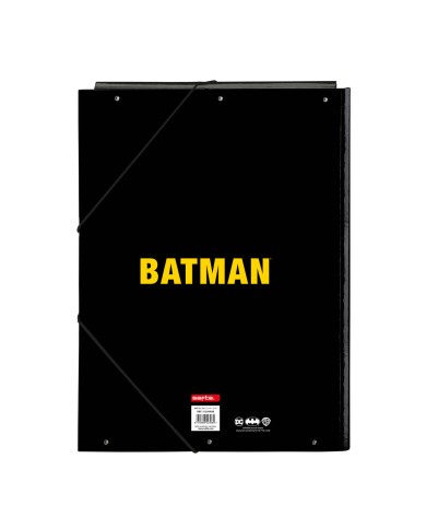 Raccoglitore ad anelli Batman Game over Nero A4 26 x 33.5 x 2.5 cm