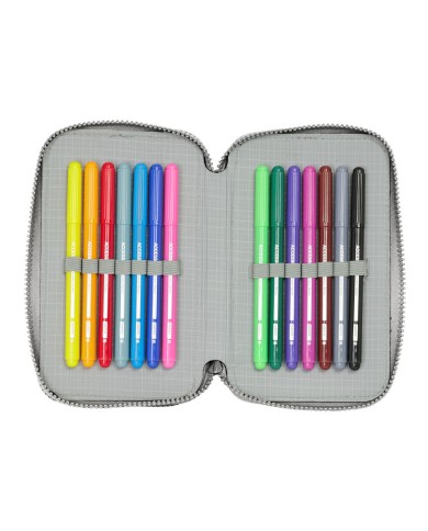 Astuccio Doppio Batman Game over Nero 12.5 x 19.5 x 4 cm Astuccio Doppio 29 Pezzi Astuccio Doppio Batman Game over Nero 12.5 x 19.5 x 4 cm Astuccio Doppio 29 Pezzi