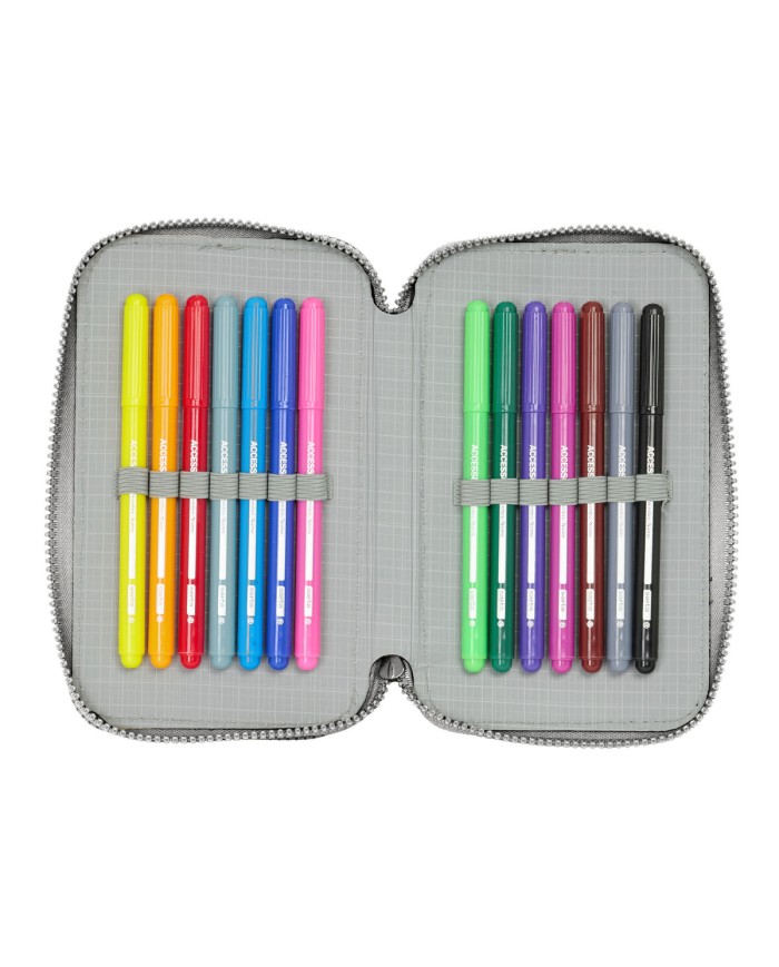 Astuccio Doppio Batman Game over Nero 12.5 x 19.5 x 4 cm Astuccio Doppio 29 Pezzi Astuccio Doppio Batman Game over Nero 12.5 x 19.5 x 4 cm Astuccio Doppio 29 Pezzi