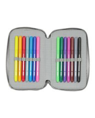 Astuccio Doppio Batman Game over Nero 12.5 x 19.5 x 4 cm Astuccio Doppio 29 Pezzi Astuccio Doppio Batman Game over Nero 12.5 x 19.5 x 4 cm Astuccio Doppio 29 Pezzi