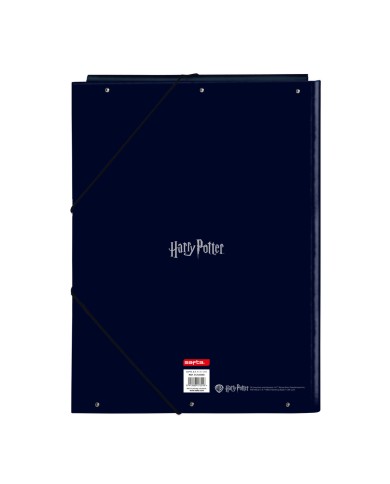 Raccoglitore ad anelli Harry Potter Captain Blu Marino A4 26 x 33.5 x 2.5 cm