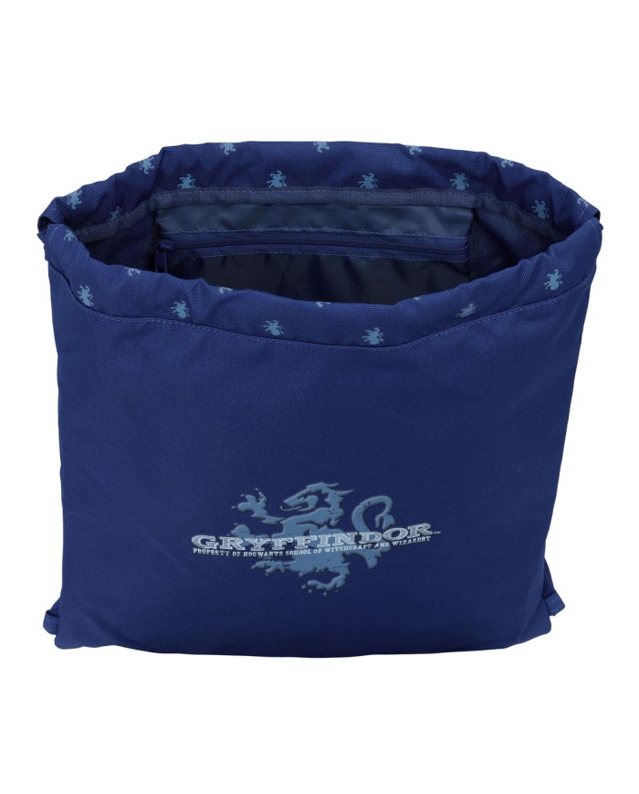 Zainetto con Cordini Harry Potter Captain Blu Marino 35 x 40 x 1 cm