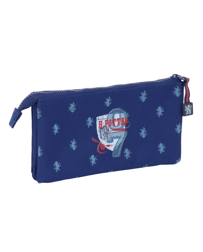 Portaoggetti Triplo Harry Potter Captain Blu Marino 22 x 12 x 3 cm Portaoggetti Triplo Harry Potter Captain Blu Marino 22 x 12 x 3 cm