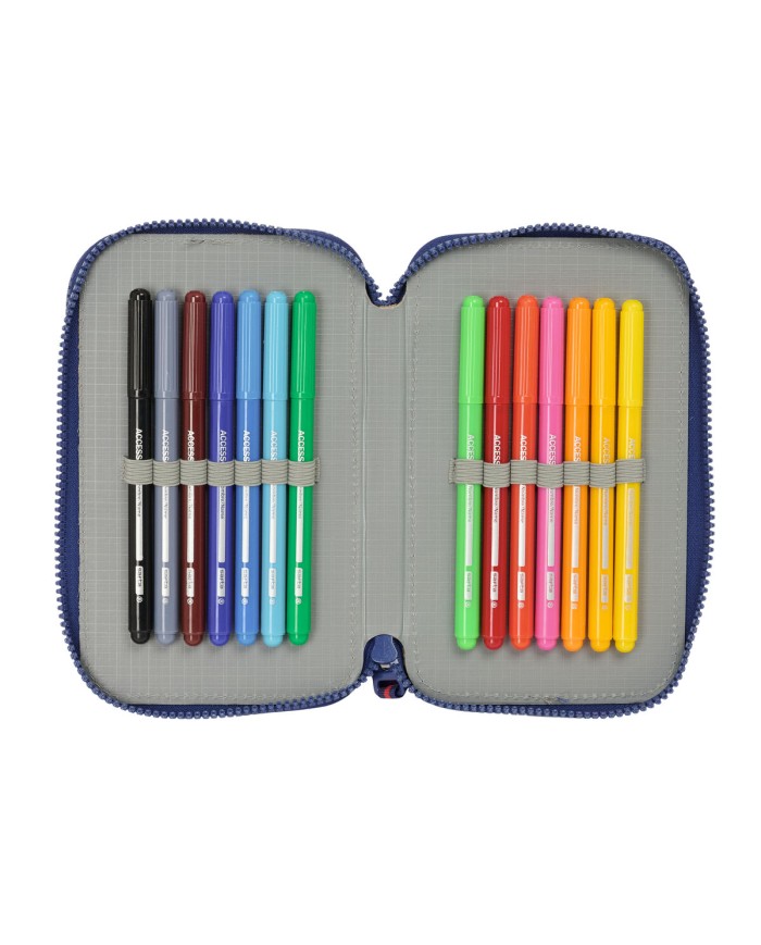 Astuccio Doppio Harry Potter Captain Blu Marino 12.5 x 19.5 x 4 cm Astuccio Doppio 29 Pezzi Astuccio Doppio Harry Potter Captain Blu Marino 12.5 x 19.5 x 4 cm Astuccio Doppio 29 Pezzi