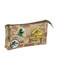 Portaoggetti Triplo Jurassic World Beige 22 x 12 x 3 cm Portaoggetti Triplo Jurassic World Beige 22 x 12 x 3 cm