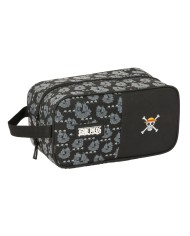 Necessaire One Piece Pirates Nero 22 x 8,5 x 6 cm Necessaire One Piece Pirates Nero 22 x 8,5 x 6 cm