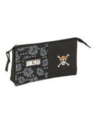 Plumier Triplo One Piece Pirates Nero 12,5 x 19,5 x 5,5 cm 37 Pezzi Plumier Triplo One Piece Pirates Nero 12,5 x 19,5 x 5,5 cm 37 Pezzi