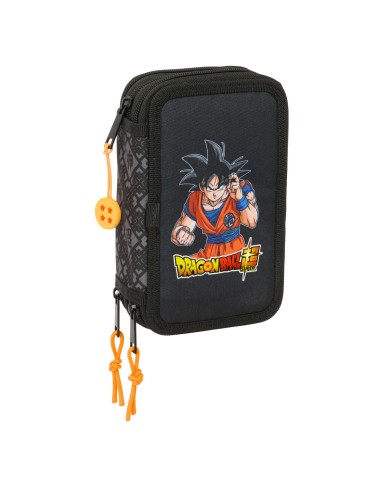 Astuccio per la Scuola con Accessori Dragon Ball Combat Nero 12,5 x 19,5 x 5,5 cm 37 Pezzi Astuccio per la Scuola con Accessori Dragon Ball Combat Nero 12,5 x 19,5 x 5,5 cm 37 Pezzi