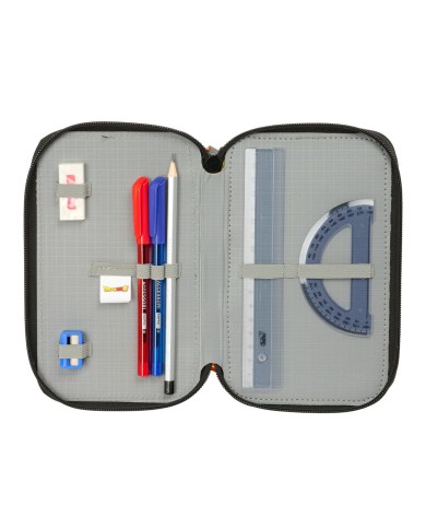 Astuccio per la Scuola con Accessori Dragon Ball Combat Nero 12,5 x 19,5 x 5,5 cm 37 Pezzi Astuccio per la Scuola con Accessori Dragon Ball Combat Nero 12,5 x 19,5 x 5,5 cm 37 Pezzi