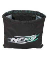 Zainetto con Cordini Nerf Game Nero 35 x 40 x 1 cm