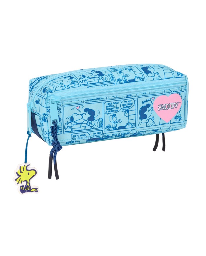 Necessaire Snoopy Love Azzurro Chiaro 22 x 8,5 x 6 cm Necessaire Snoopy Love Azzurro Chiaro 22 x 8,5 x 6 cm