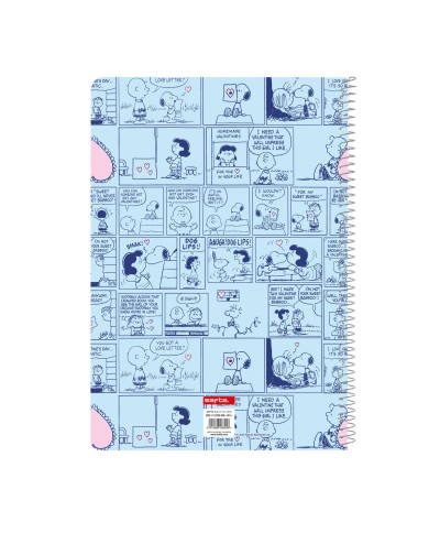 Agenda Snoopy Love Azzurro A4 80 Pagine Agenda Snoopy Love Azzurro A4 80 Pagine