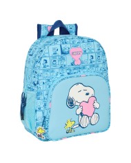 Trolley per la Scuola Snoopy Love Azzurro 26 x 11 x 67 cm 26 x 34 x 11 cm Trolley per la Scuola Snoopy Love Azzurro 26 x 11 x 67 cm 26 x 34 x 11 cm