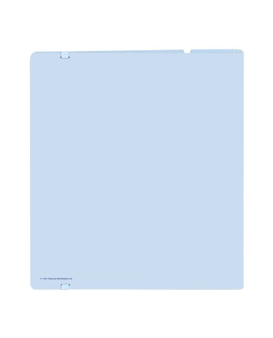 Raccoglitore ad anelli Snoopy Love Azzurro 27 X 32 X 4 cm