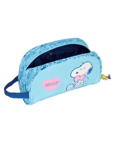 Necessaire da Viaggio Snoopy Love Azzurro Chiaro 26 x 16 x 9 cm Necessaire da Viaggio Snoopy Love Azzurro Chiaro 26 x 16 x 9 cm