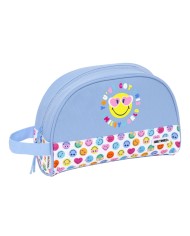 Necessaire da Viaggio Smiley Joyful Multicolore Azzurro Chiaro Riciclabile 28 x 18 x 10 cm
