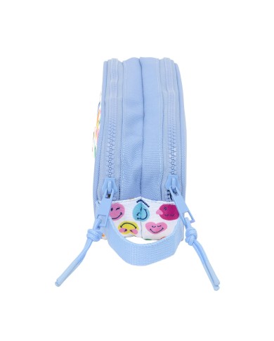 Portaoggetti Doppio Smiley Joyful Multicolore Azzurro Chiaro 21 x 8 x 6 cm Portaoggetti Doppio Smiley Joyful Multicolore Azzurro Chiaro 21 x 8 x 6 cm