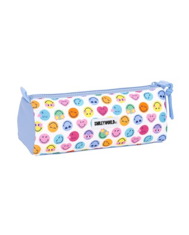 Necessaire Smiley Joyful Multicolore Azzurro Chiaro 21 x 8 x 7 cm Necessaire Smiley Joyful Multicolore Azzurro Chiaro 21 x 8 x 7 cm