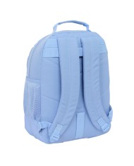 Zaino Scuola Smiley Joyful Azzurro Multicolore 32 x 42 x 15 cm Zaino Scuola Smiley Joyful Azzurro Multicolore 32 x 42 x 15 cm