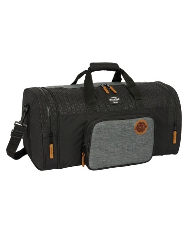 Borsa da Palestra BlackFit8 Old school Nero Grigio 55 x 26 x 27 cm