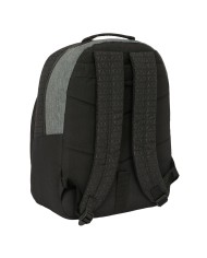 Zaino Scuola BlackFit8 Old school Nero Grigio 32 x 42 x 15 cm Zaino Scuola BlackFit8 Old school Nero Grigio 32 x 42 x 15 cm