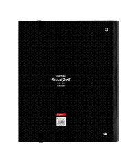 Raccoglitore ad anelli BlackFit8 Old school Nero Grigio A4 27 x 33 x 6 cm Raccoglitore ad anelli BlackFit8 Old school Nero Grigio A4 27 x 33 x 6 cm