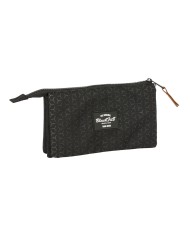 Necessaire BlackFit8 Old school Nero Grigio 22 x 12 x 3 cm