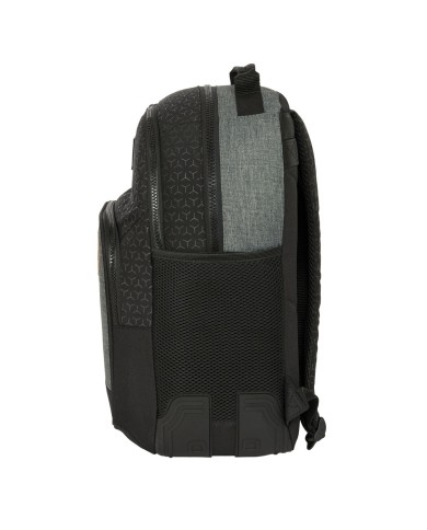 Zaino Scuola BlackFit8 Old school Nero Grigio 32 x 42 x 15 cm Zaino Scuola BlackFit8 Old school Nero Grigio 32 x 42 x 15 cm