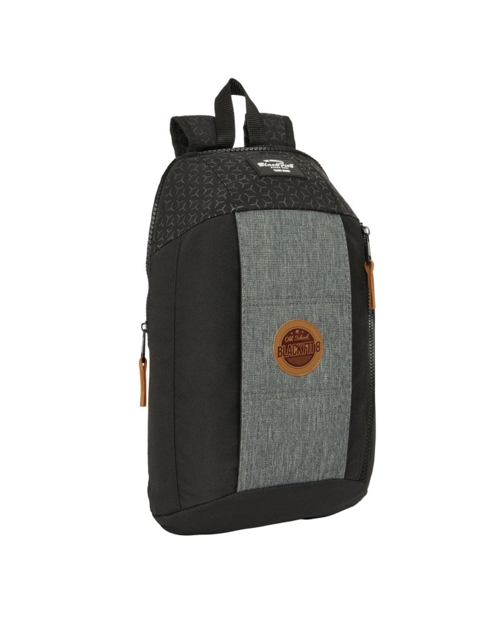 Zaino Casual BlackFit8 Old school Nero Grigio 22 x 39 x 10 cm