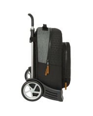 Trolley per la Scuola BlackFit8 Old school Nero Grigio 32 x 42 x 15 cm Trolley per la Scuola BlackFit8 Old school Nero Grigio 32 x 42 x 15 cm