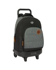Zaino Scuola BlackFit8 California Azzurro Nero 32 x 42 x 15 cm Zaino Scuola BlackFit8 California Azzurro Nero 32 x 42 x 15 cm