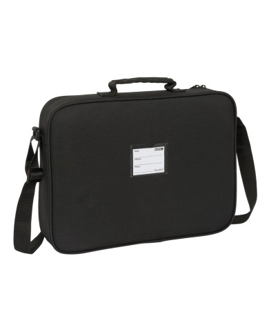 Borsa per la scuola BlackFit8 California Azzurro Nero 38 x 28 x 6 cm Borsa per la scuola BlackFit8 California Azzurro Nero 38 x 28 x 6 cm