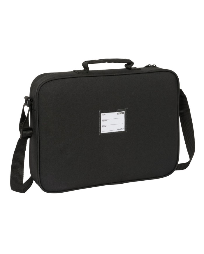 Borsa per la scuola BlackFit8 California Azzurro Nero 38 x 28 x 6 cm Borsa per la scuola BlackFit8 California Azzurro Nero 38 x 28 x 6 cm