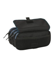 Necessaire BlackFit8 California Azzurro Nero 21,5 x 10 x 8 cm