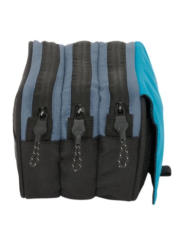 Necessaire BlackFit8 California Azzurro Nero 21,5 x 10 x 8 cm Necessaire BlackFit8 California Azzurro Nero 21,5 x 10 x 8 cm