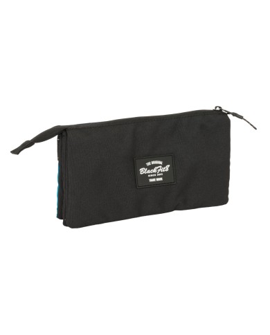 Necessaire BlackFit8 California Azzurro Nero 22 x 12 x 3 cm Necessaire BlackFit8 California Azzurro Nero 22 x 12 x 3 cm
