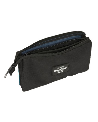 Necessaire BlackFit8 California Azzurro Nero 22 x 12 x 3 cm Necessaire BlackFit8 California Azzurro Nero 22 x 12 x 3 cm