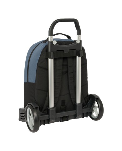 Trolley per la Scuola BlackFit8 California Azzurro Nero 32 x 42 x 15 cm Trolley per la Scuola BlackFit8 California Azzurro Nero 32 x 42 x 15 cm