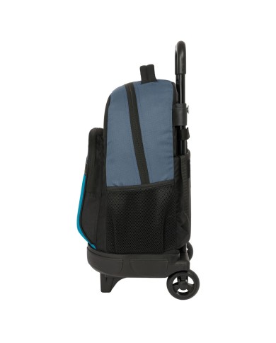 Trolley per la Scuola BlackFit8 California Azzurro Nero 33 x 45 x 22 cm Trolley per la Scuola BlackFit8 California Azzurro Nero 33 x 45 x 22 cm