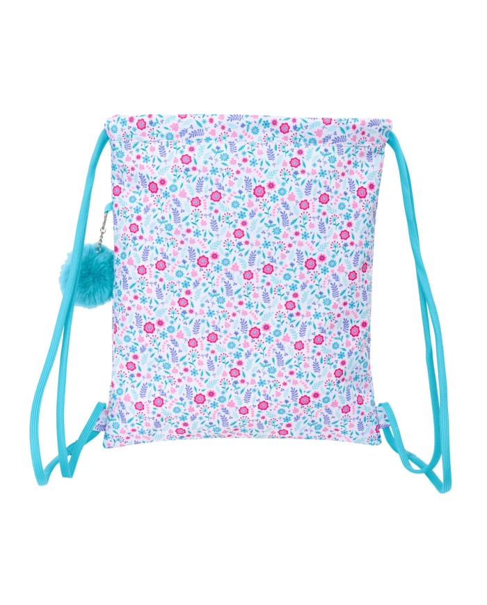 Zainetto con Cordini BlackFit8 Cool Multicolore 35 x 40 x 1 cm