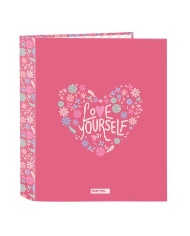 Raccoglitore ad anelli Safta Feeling Multicolore A4 27 x 33 x 6 cm