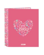 Raccoglitore ad anelli Safta Feeling Multicolore 27 X 32 X 4 cm Raccoglitore ad anelli Safta Feeling Multicolore 27 X 32 X 4 cm