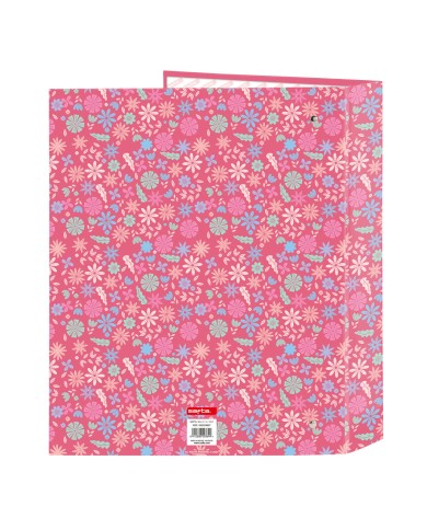 Raccoglitore ad anelli Safta Feeling Multicolore A4 27 x 33 x 6 cm