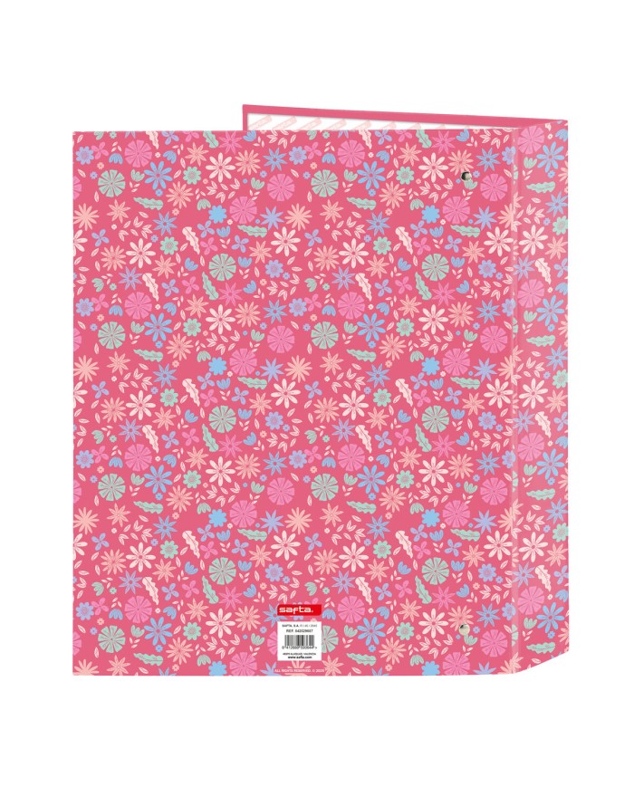 Raccoglitore ad anelli Safta Feeling Multicolore A4 27 x 33 x 6 cm Raccoglitore ad anelli Safta Feeling Multicolore A4 27 x 33 x 6 cm