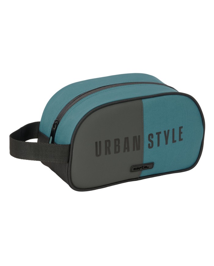 Necessaire da Viaggio Safta Urban style Azzurro Grigio 26 x 15 x 12 cm