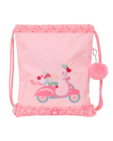 Zainetto con Cordini Moos Passion Multicolore 35 x 40 x 1 cm