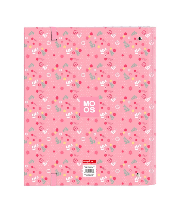 Raccoglitore ad anelli Moos Passion Multicolore 27 x 32 x 3.5 cm