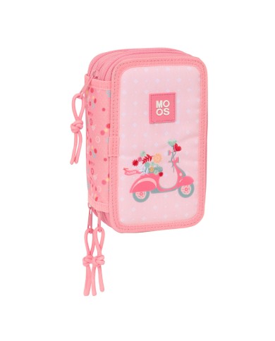 Astuccio per la Scuola con Accessori Moos Passion Multicolore 12,5 x 19,5 x 5,5 cm 37 Pezzi Astuccio per la Scuola con Accessori Moos Passion Multicolore 12,5 x 19,5 x 5,5 cm 37 Pezzi