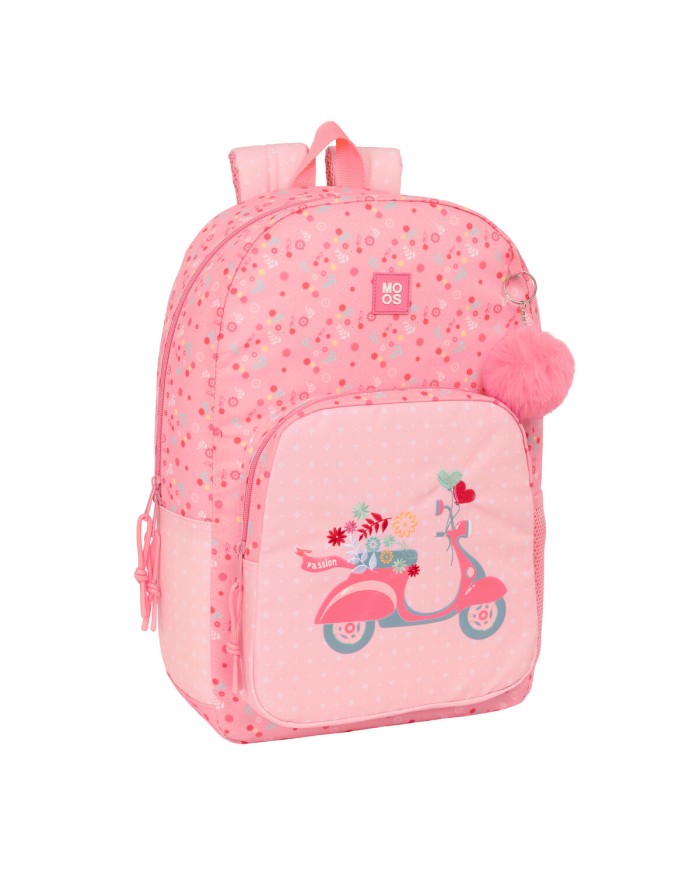 Zaino Scuola Moos Passion Multicolore 30 x 46 x 14 cm Zaino Scuola Moos Passion Multicolore 30 x 46 x 14 cm